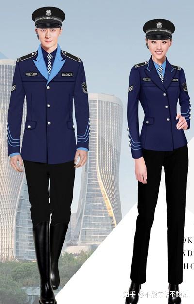 精品小區物業管理工作制服設計